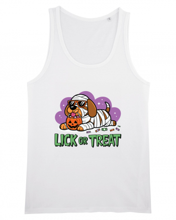 Lick Or Treat Funny Halloween White