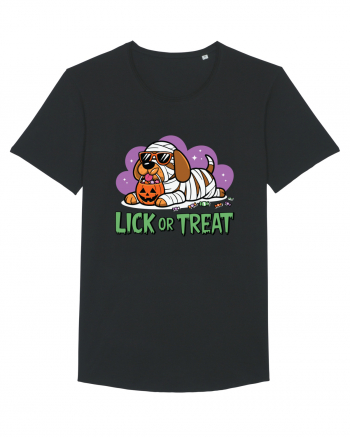 Lick Or Treat Funny Halloween Black