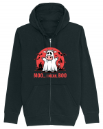 Moo ... I Mean, Boo Funny Ghost Cow Hanorac cu fermoar Unisex Connector