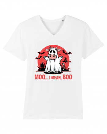 Moo ... I Mean, Boo Funny Ghost Cow White