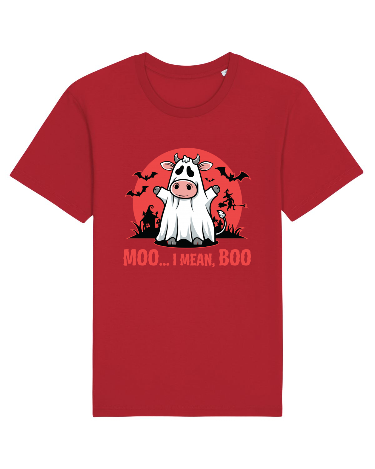 Tricou mânecă scurtă Unisex Rocker Red