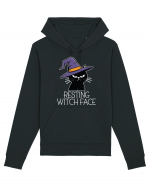 Resting Witch Face Halloween Cat Hanorac Unisex Drummer