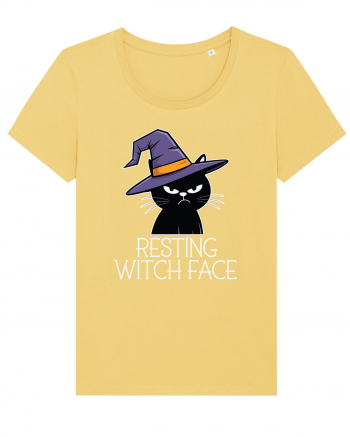 Resting Witch Face Halloween Cat Jojoba