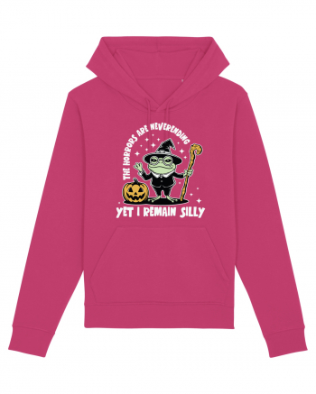 The Horrors Are Neverending Yet I Remain Silly Funny Frog Witch Halloween Raspberry