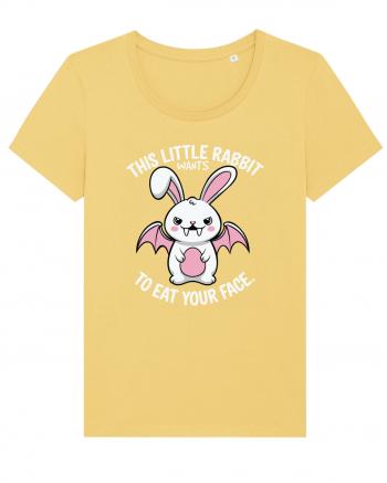 This Little Rabbit Wants to Eat Your Face Funny Halloween BatRabbit Jojoba