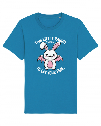 This Little Rabbit Wants to Eat Your Face Funny Halloween BatRabbit Azur