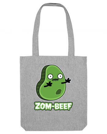 Zombeef Halloween Funny Zombie Meat Heather Grey