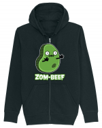 Zombeef Halloween Funny Zombie Meat Hanorac cu fermoar Unisex Connector