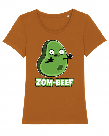 Zombeef Halloween Funny Zombie Meat Roasted Orange