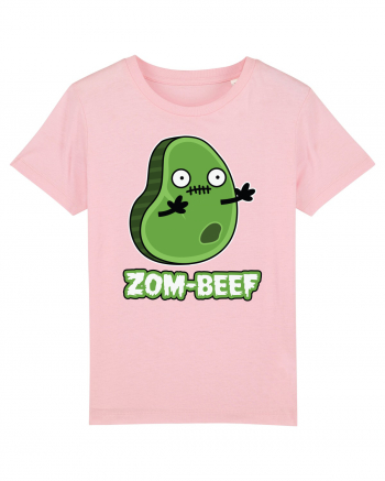 Zombeef Halloween Funny Zombie Meat Cotton Pink