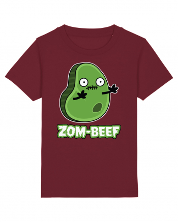 Zombeef Halloween Funny Zombie Meat Burgundy