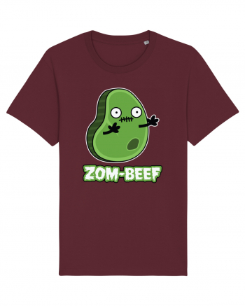 Zombeef Halloween Funny Zombie Meat Burgundy