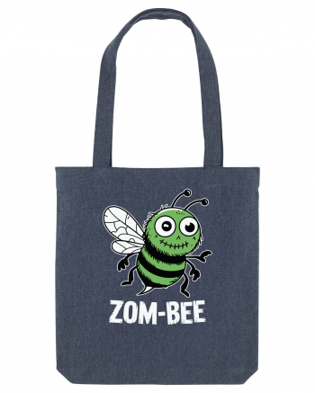 ZomBeeHalloween Funny Zombie Bee Midnight Blue