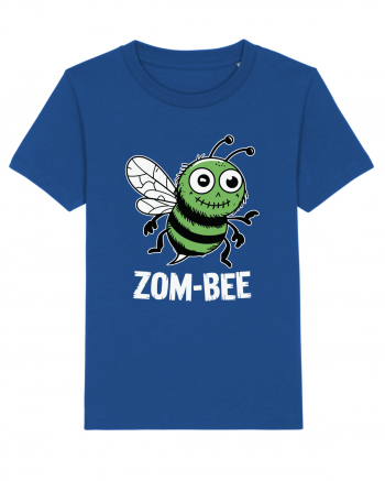 ZomBeeHalloween Funny Zombie Bee Majorelle Blue