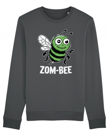 ZomBeeHalloween Funny Zombie Bee Anthracite