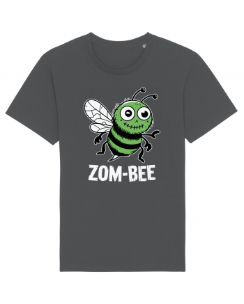 ZomBeeHalloween Funny Zombie Bee Anthracite