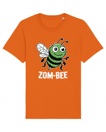 ZomBeeHalloween Funny Zombie Bee Bright Orange