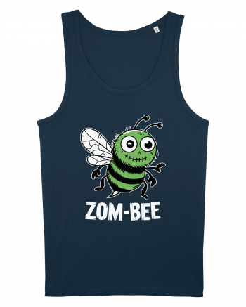 ZomBeeHalloween Funny Zombie Bee Navy