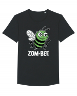 ZomBeeHalloween Funny Zombie Bee Tricou mânecă scurtă guler larg Bărbat Skater