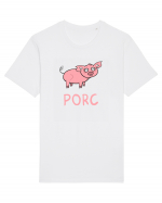 Porc Tricou mânecă scurtă Unisex Rocker