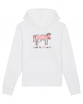 I like to MOO-ve it Hanorac Unisex Drummer