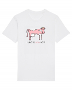 I like to MOO-ve it Tricou mânecă scurtă Unisex Rocker