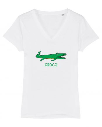 Croco White