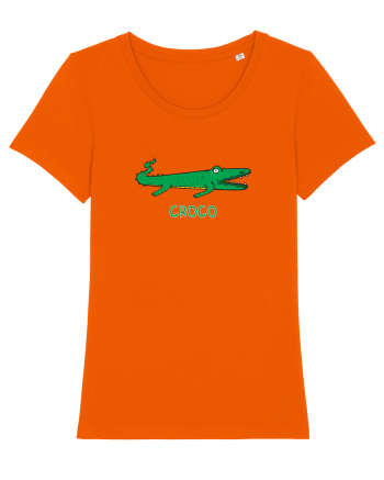 Croco Bright Orange