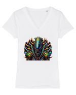 Alien 2 Tricou mânecă scurtă guler V Damă Evoker