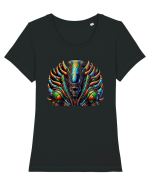 Alien 2 Tricou mânecă scurtă guler larg fitted Damă Expresser