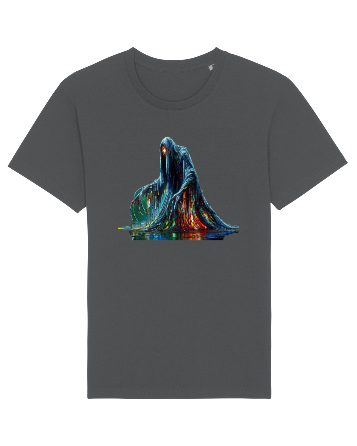 Tricou mânecă scurtă Unisex Rocker Anthracite