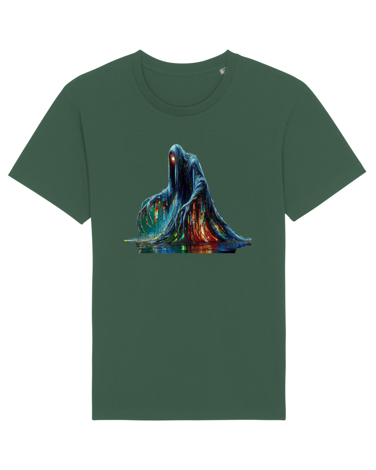 Tricou mânecă scurtă Unisex Rocker Bottle Green