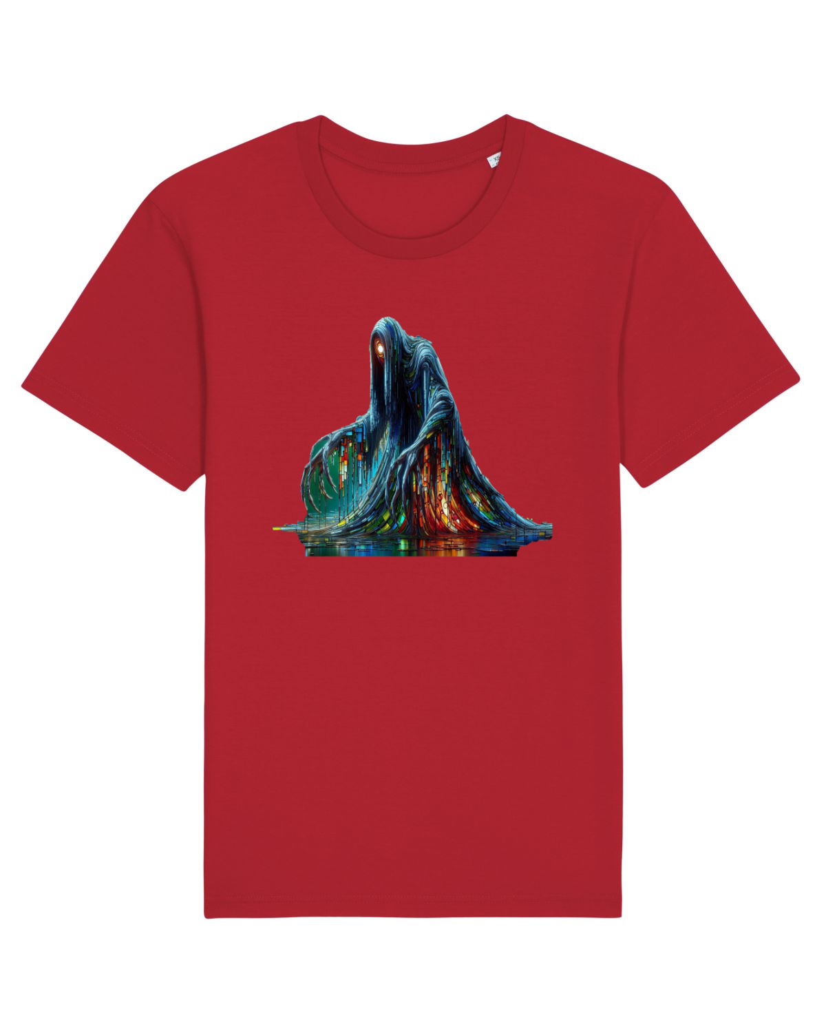 Tricou mânecă scurtă Unisex Rocker Red