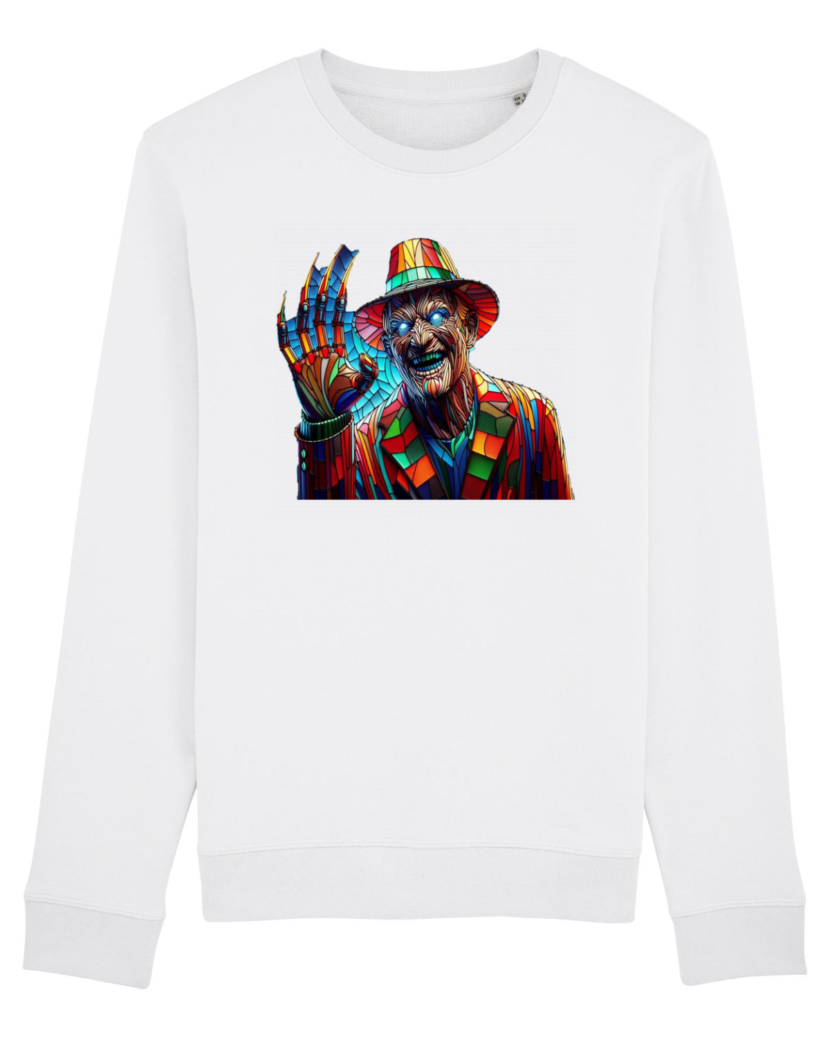 Bluză mânecă lungă Unisex Rise White