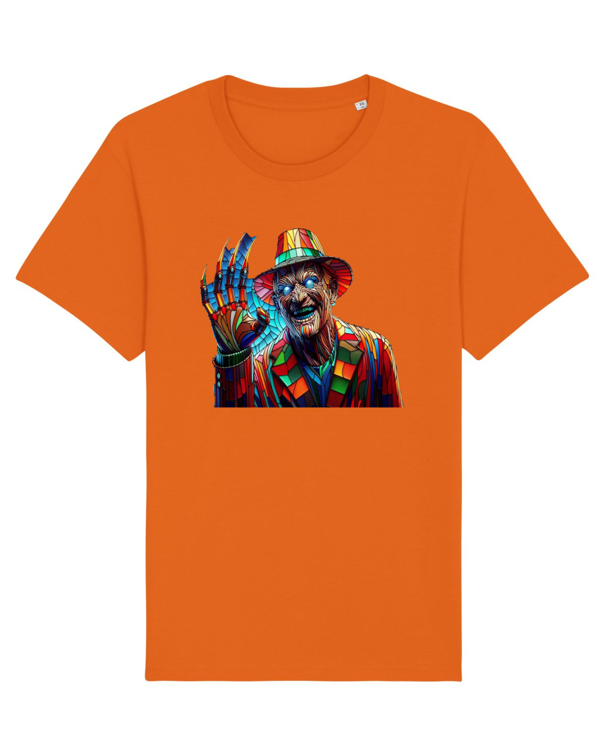 Tricou mânecă scurtă Unisex Rocker Bright Orange