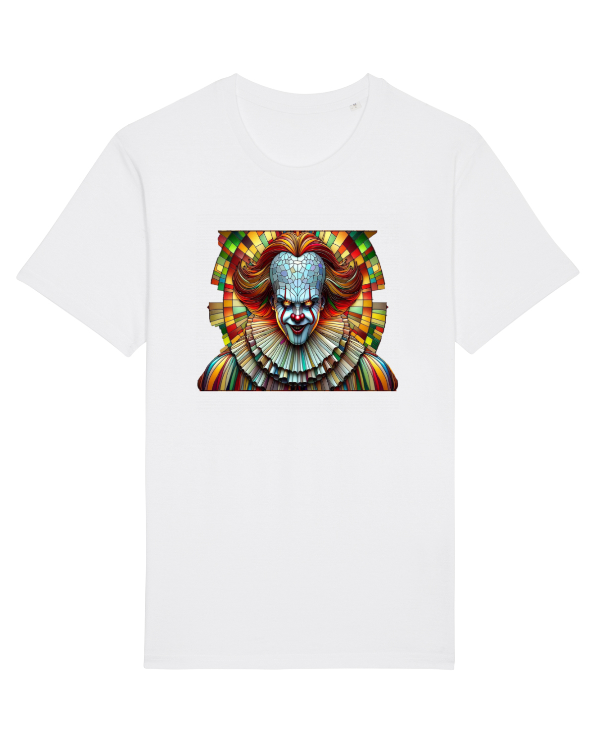 Tricou mânecă scurtă Unisex Rocker White