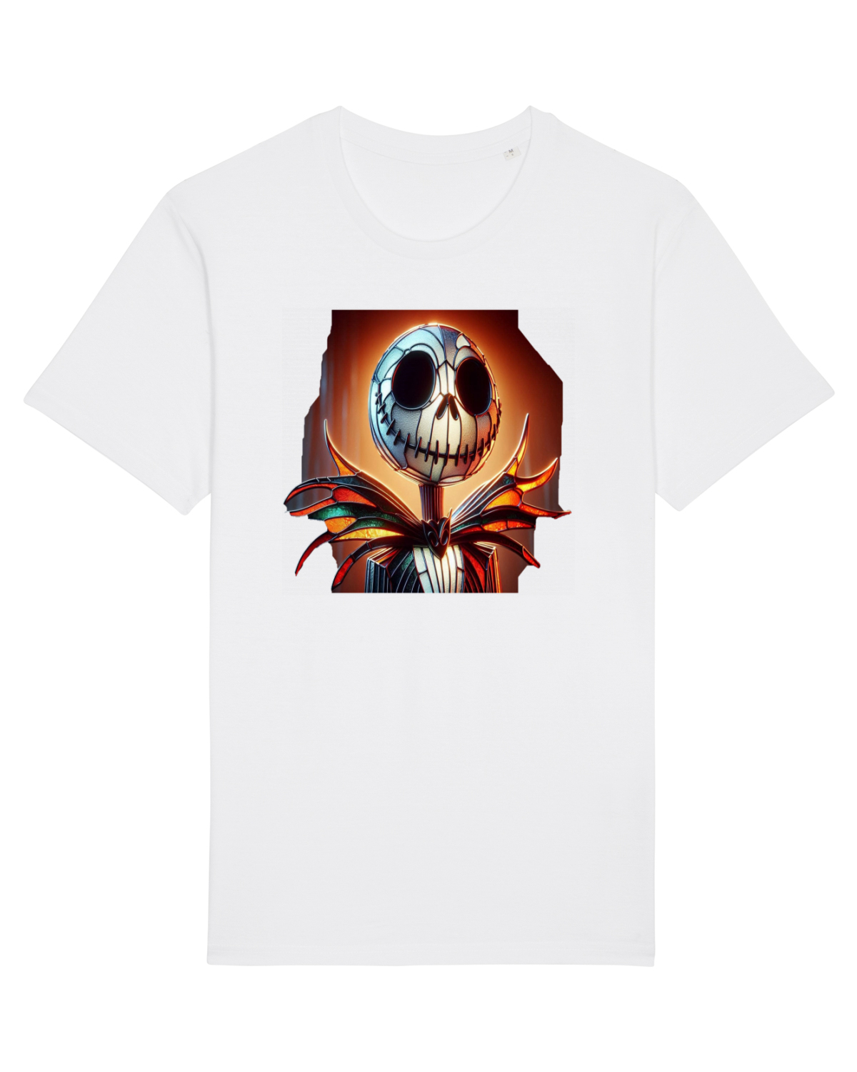 Tricou mânecă scurtă Unisex Rocker White