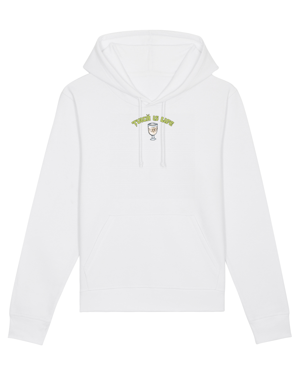 Hanorac Unisex Drummer White