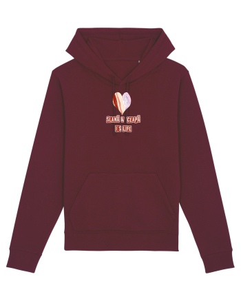SLANA & CEAPA IS LIFE Burgundy