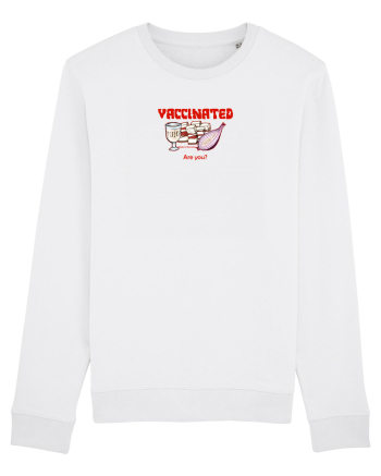 VACCINATED, ARE YOU? - Made in Romania White