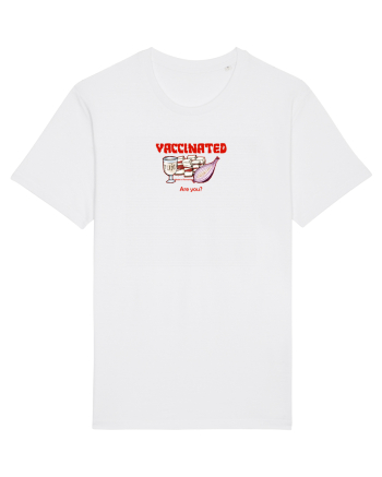 VACCINATED, ARE YOU? - Made in Romania White