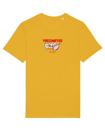 VACCINATED, ARE YOU? - Made in Romania Spectra Yellow
