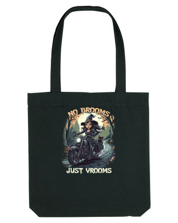 NO BROOMS, JUST VROOMS Black