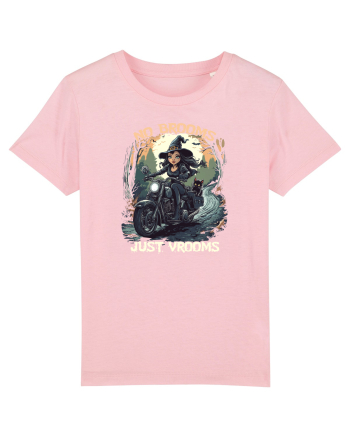 NO BROOMS, JUST VROOMS Cotton Pink
