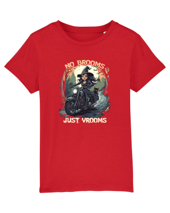 NO BROOMS, JUST VROOMS Red