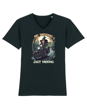 NO BROOMS, JUST VROOMS Black