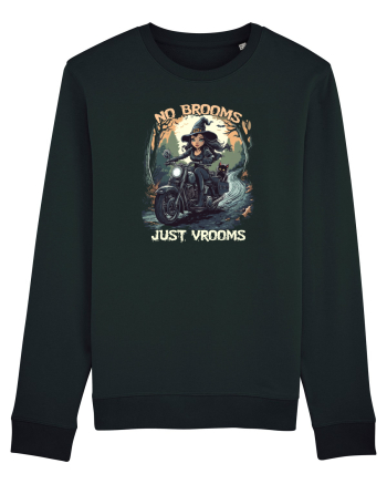 NO BROOMS, JUST VROOMS Black