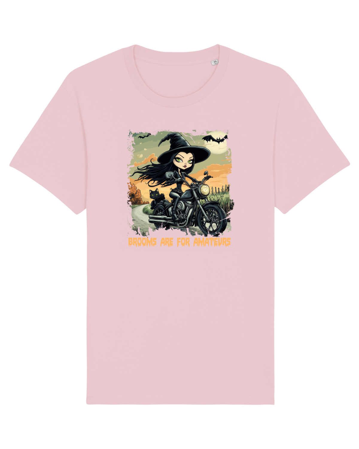 Tricou mânecă scurtă Unisex Rocker Cotton Pink