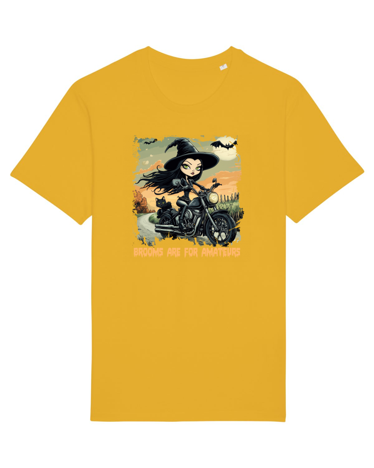 Tricou mânecă scurtă Unisex Rocker Spectra Yellow