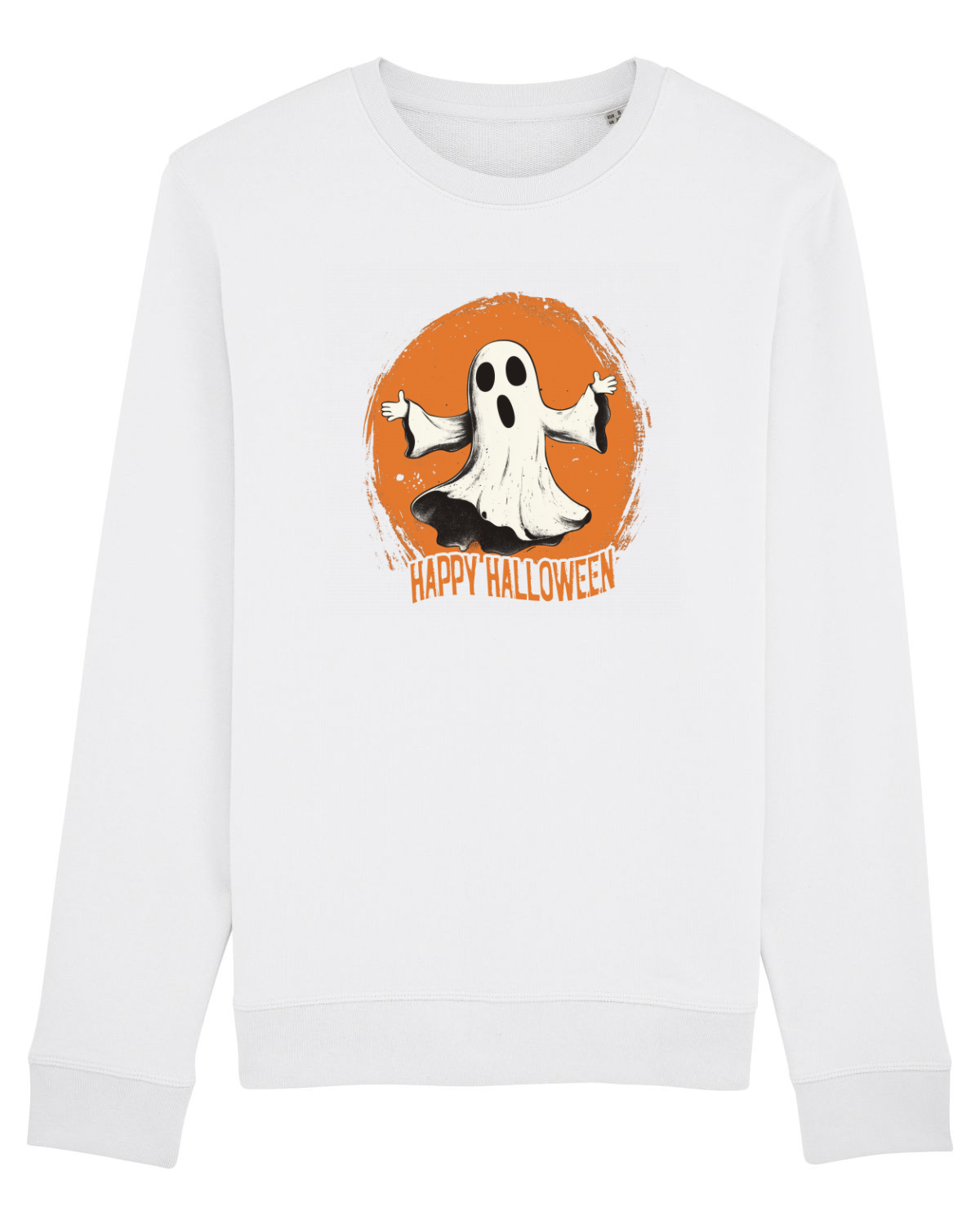 Bluză mânecă lungă Unisex Rise White